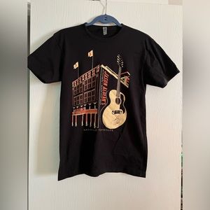 Jason Alden’s Nashville Black Restaurant Tee has Size Small